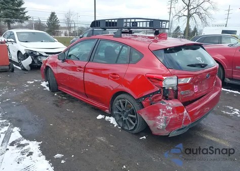 2018 Subaru Impreza 2.0I Sport z USA, uszkodzony, nr VIN 4S3GTAL64J3747810
